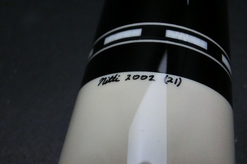 Nitti custom cue 2002 - 2002, ebony