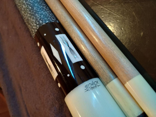 Bill schick custom pool - schick, cue